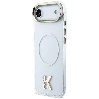 3. Karl Lagerfeld IML K Head Logo MagSafe Hülle für iPhone Air - Transparent