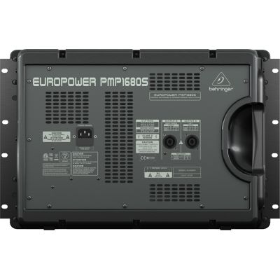 2. Behringer PMP1680S Audiomixer, 10 Kanäle, 10–200.000 Hz, Schwarz