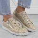 4. Rieker W RKR694 bequeme Lederschuhe, beige