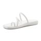 3. CROCS MIAMI Zehenschlaufensandale in Kreide 209862-0WV