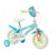 8. TOIMSA Bluey 12" Kinderfahrrad Blau und Limette