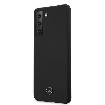 2. Mercedes Silicone Line Case für Samsung Galaxy S21+ - Schwarz