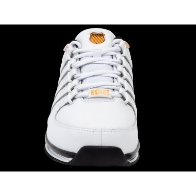 3. K-swiss RINZLER WEISS/ORANGE POPPY/SCHWARZ-M Sneakers (01235-185-M)
