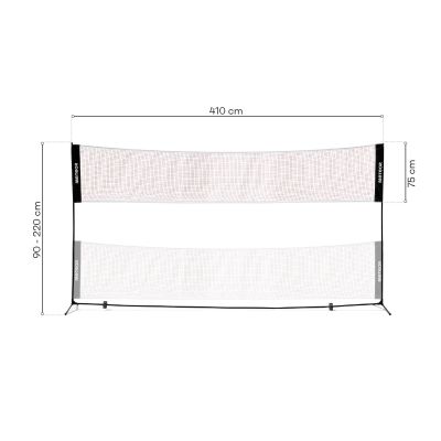 8. Meteor Badmintonnetz 5,1x2,2 m 17602