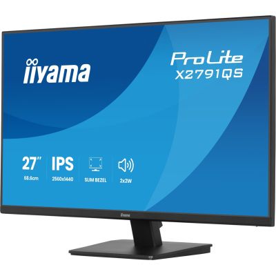 6. iiyama ProLite X2791QS-B1 Computermonitor 68,6 cm (27") 2560 x 1440 px Quad HD LED Schwarz