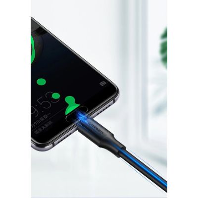 14. Ugreen US287 60117 USB-A/USB-C 3A Kabel 1,5 m – Schwarz