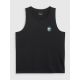 5. Ärmelloses Herren-T-Shirt mit Aufdruck, reguläre Passform, 4F 4FRSS26TSLEM366-10S