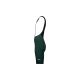 6. Damen-Radträgerhose POC W's Cadence Bib Shorts, grün