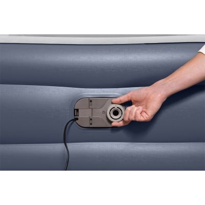 4. Bestway 67923/23 Luftmatratze Doppelmatratze Grau, Weiß Unisex