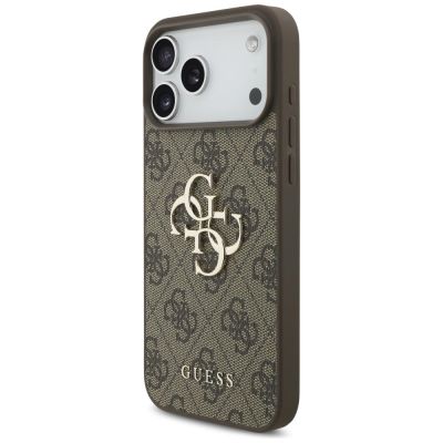 2. Guess 4G Big Logo Hülle für iPhone 17 Pro Max / 18 Pro Max – Braun
