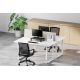 8. Neomounts NSMONITOR20 Monitorhalterung/Ständer 81,3 cm (32") Schwarz Schreibtisch