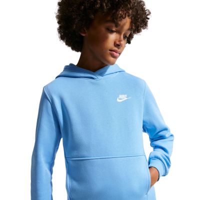 4. Nike Sportswear Club Fleece Kinder-Sweatshirt Hellblau FD3000 497