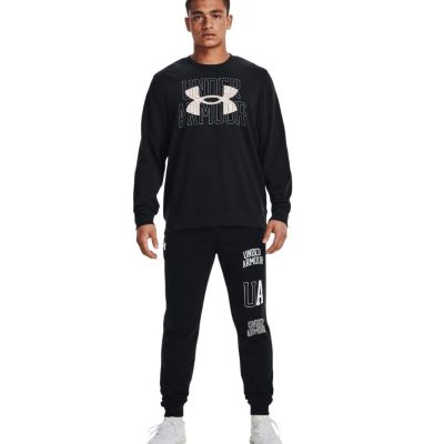 9. Under Armour UA Rival Terry Logo Crew M 1370391 001 Sweatshirt