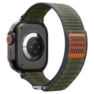 7. Spigen WBF0 Armband für Apple Watch 44 / 45 / 46 / 49 mm - Grün