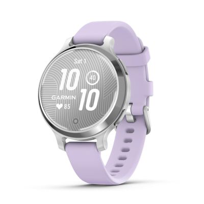 19. Garmin Lily 2 Active 38 mm Silber/Jasminviolett Uhr