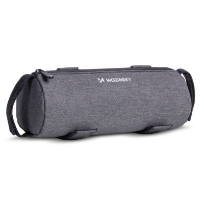3. Wozinsky WBB37GRB Fahrradtasche mit Wärmeisolierung – Grau