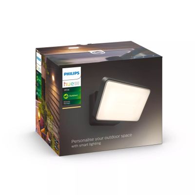 4. Philips Hue Welcome Außenstrahler | Warmweiß