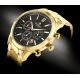 2. Giewont Herrenuhr Chronograph Saphir Gold Schwarz GW8510-B5