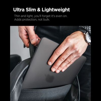 6. Spigen AirSkin Hülle für MacBook Pro 16" 2021 / 2023 / 2024 / 2025 / 2026 - Halbtransparent