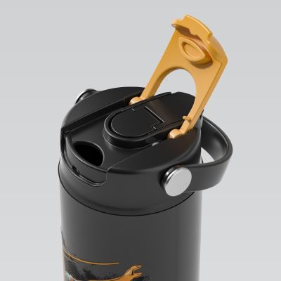 3. Thermobecher für Kinder 600 ml „FOOTBALL“ MR-1644-A-NEW MAESTRO