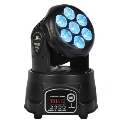 LED Wash Moving Head LIGHT4ME COMPACT PMH 7x8W