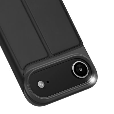 5. Dux Ducis Skin Pro Hülle für iPhone 17 Air mit Flip und Kartenfach - Schwarz