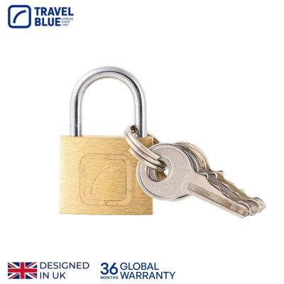 2. Gepäckschloss mit Schlüssel TRAVEL BLUE