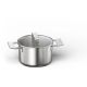 8. BOSCH HEZ9SE040 Topfset – 3 Töpfe mit Deckel + Bratpfanne