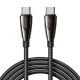 Joyroom Pioneer Series SA31-CC5 USB-C / USB-C 240W Kabel 1,2m - Schwarz