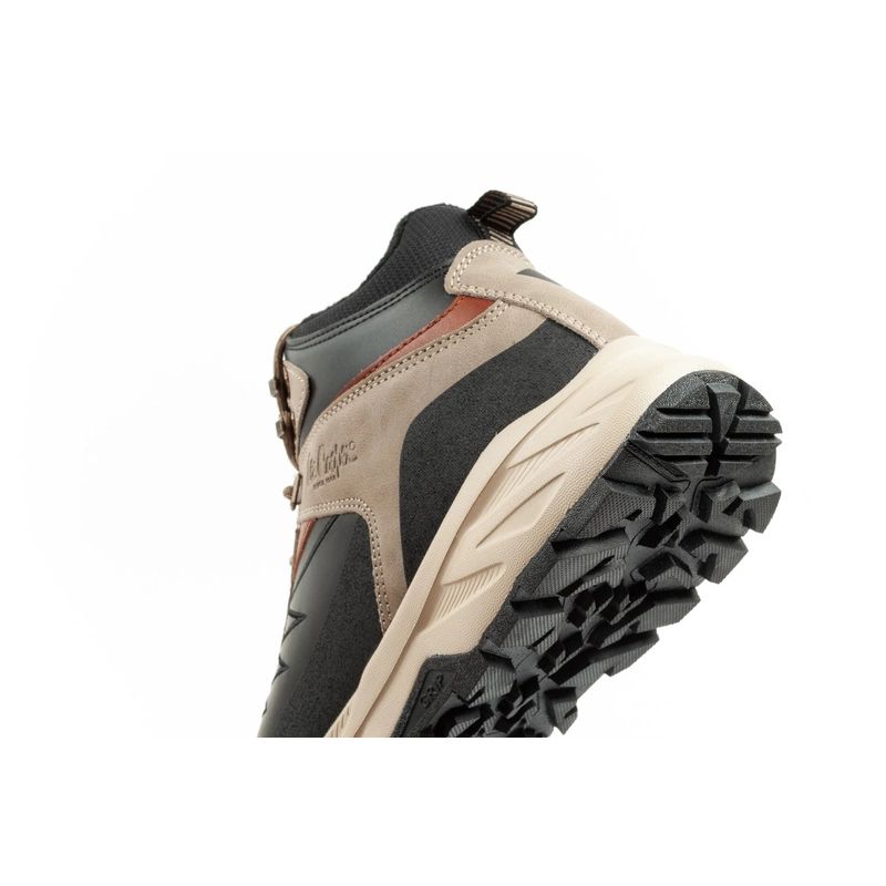 7. Lee Cooper Herren Winter-Wanderstiefel, isoliert, hochknöchelhoch, beige, schwarz