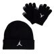 Air Jordan Essential Beanie Set Schwarz - 9A0836-023