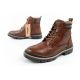 8. Wrangler Nevada Herren Schuhe Chelsea Boots elegant modisch Schnürer Braun
