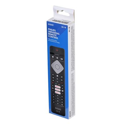 8. SAVIO Universalfernbedienung/Ersatzfernbedienung für Philips TV, Smart TV, RC-16