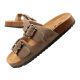 Lee Cooper Damen-Slipper, khaki, bequem, leicht
