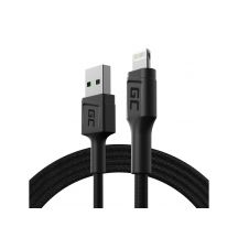 GREEN CELL KABGC21 GC POWERSTREAM USB-A - LIGHTNING-KABEL 120 CM, SCHNELLLADUNG