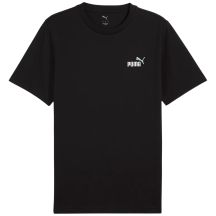 Puma Ess 2 Color Small No. 1 Logo Tee Schwarz 684717 01