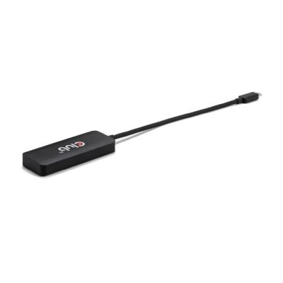 9. CLUB3D CSV-1553 USB-Type-C-Hubs und -Konzentratoren, Schwarz