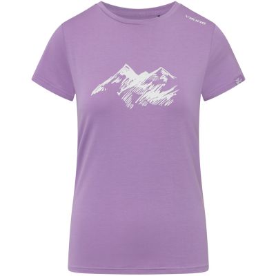 VIKING Lenta Bamboo Light Lady Damen-T-Shirt, lila, XL