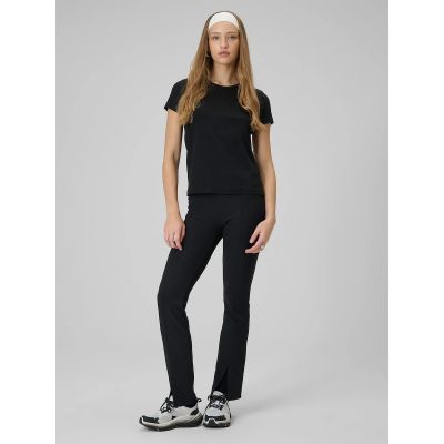 3. Damen-T-Shirt, schmal geschnitten, einfarbig, Größe 4F 4FRAW25TTSHF3623-20S