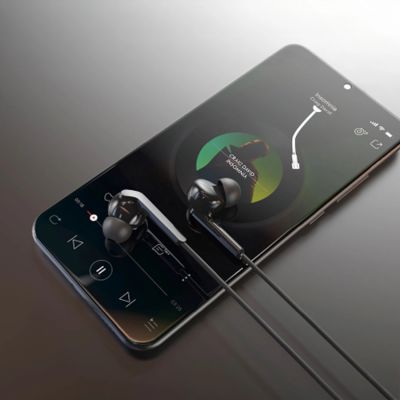 4. Dudao X3 In-Ear-Kopfhörer, kabelgebunden, 3,5-mm-Klinkenstecker – Schwarz
