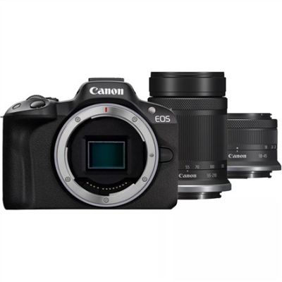 20. Canon EOS R50 Kamera + 18-45mm + 55-210mm