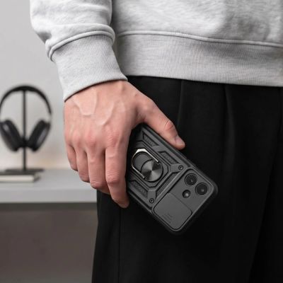 8. Tech-Protect CamShield Pro Hülle für Xiaomi Redmi Note 17 Pro 5G – Schwarz