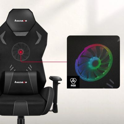 8. Gamingstuhl Huzaro Combat 7.6 RGB Black