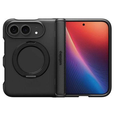 3. Spigen Slim Armor Pro S Magsafe Hülle für iPhone Duo – Schwarz