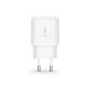 3. Tech-Protect C20W USB-C PD 20W / USB-A QC 3.0 Netzwerkladegerät – Weiß