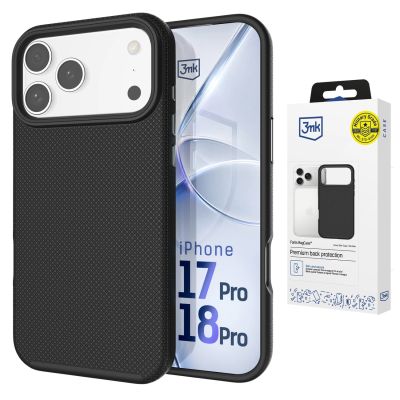 12. 3mk Fortis MagCase für iPhone 17 Pro – Schwarz