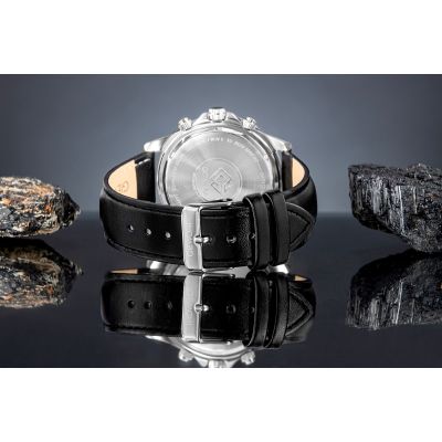 6. Herrenuhr Giewont Chronograph Saphir Schwarz GW3520-A4