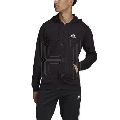 3. Adidas M BL FT FZ HD M GK9044 Sweatshirt