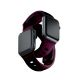 10. 3mk Silikon- Watch für Apple Watch 42 / 44 / 45 / 49 mm – Burgunderrot
