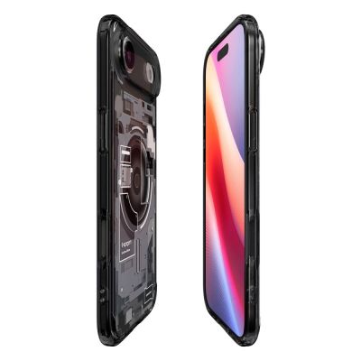 6. Spigen Ultra Hybrid MagSafe Hülle für iPhone 17 Air Zero One - Schwarz